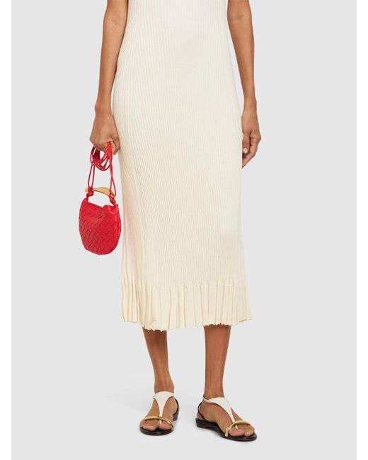Christian Louboutin White 10Mm Athinita Nappa Flat Sandals
