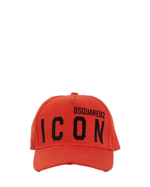 DSquared² Icon Flocked Cotton Gabardine 