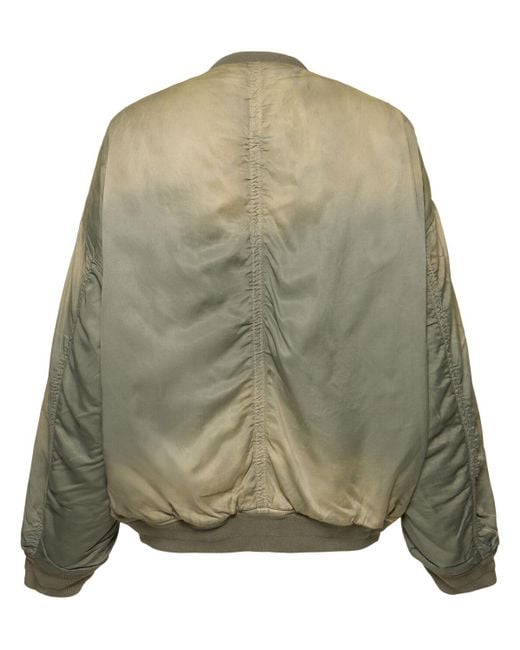 Homme Veste Aviateur En Coton Mélangé Vintage Maison Mihara Yasuhiro pour homme en coloris Green