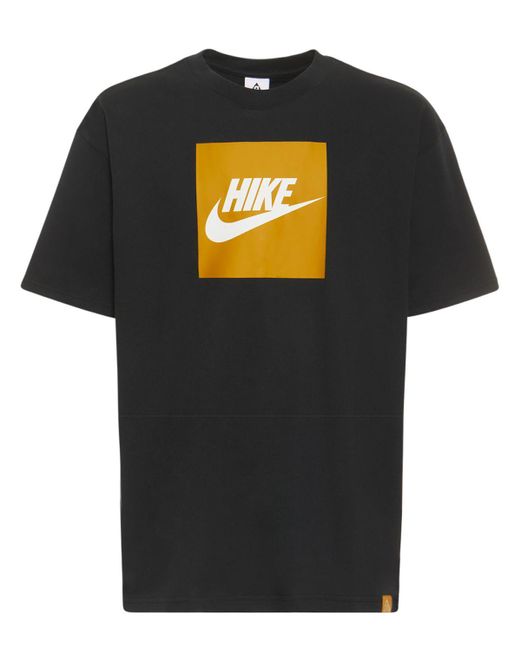 Nike Black Hike Logo T-shirt for men