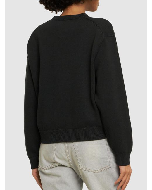 KENZO Black Boke Cotton Sweater