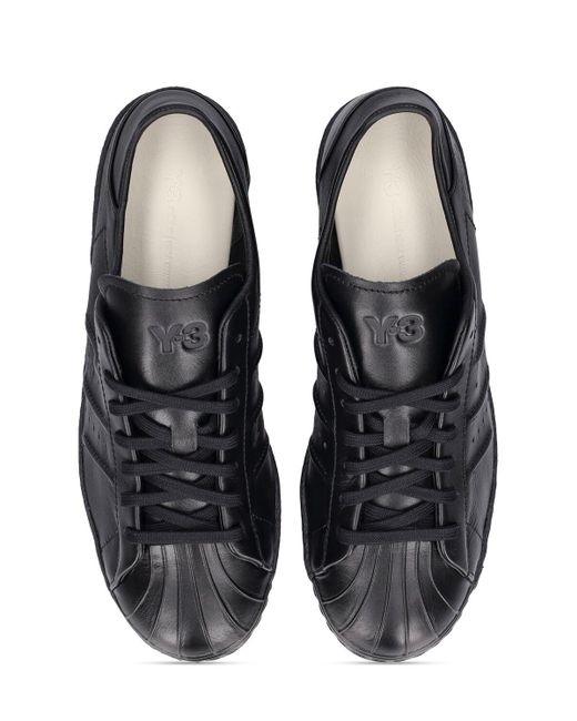 Y-3 Black Sneakers "superstar"
