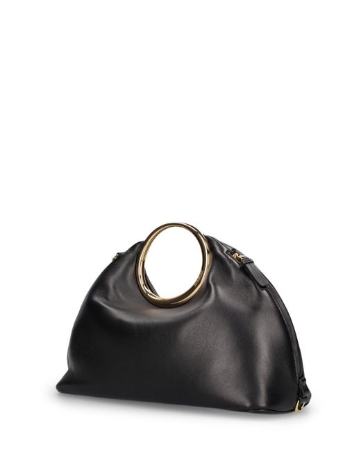 Jacquemus Black Le Calino Nappa Leather Top Handle Bag