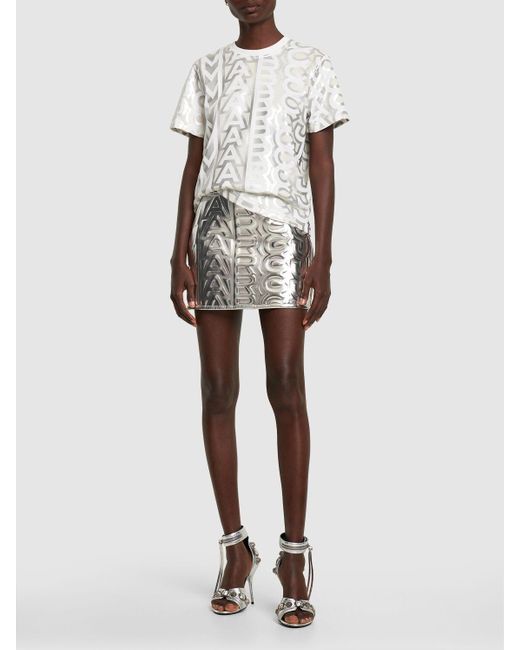 The Puffy Leather Mini Skirt, Marc Jacobs