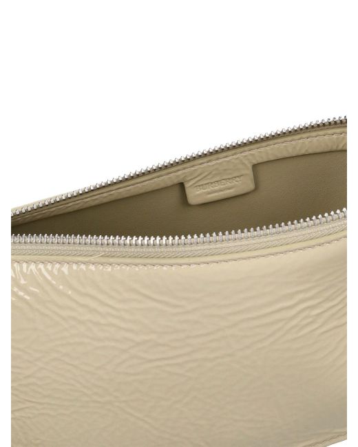Burberry Natural Mini Shield Sling Leather Bag