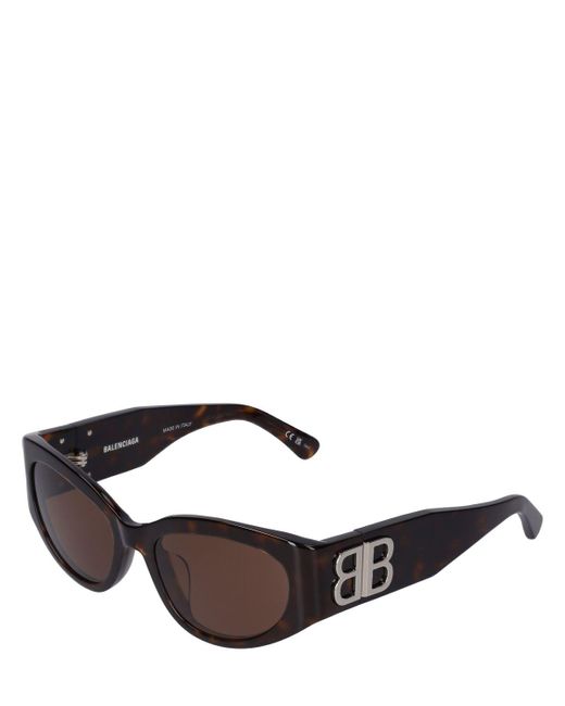Balenciaga Brown Bb0324sk Bossy Acetate Sunglasses
