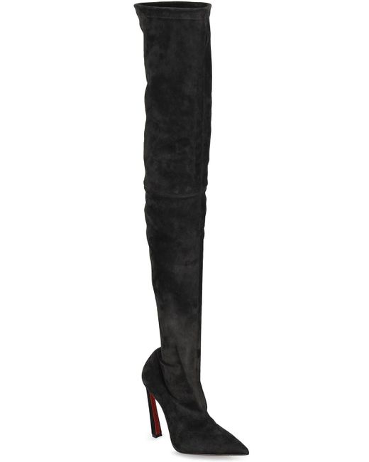 Christian Louboutin Black Lvr Exclusive 100Mm Condora Boots