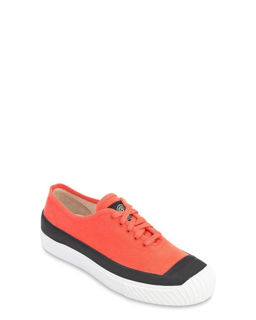 Zapatillas con diseño colour block Stone Island de Lona de color Naranja  para hombre: ahorra un 29 % | Lyst