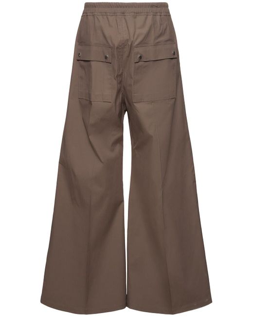 Pantalon ample en coton stretch bela Rick Owens pour homme en coloris Brown