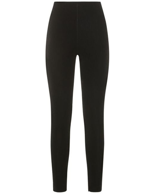 Wardrobe NYC Velvet leggings in Black Lyst