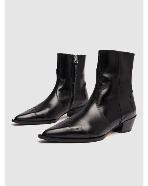 Stivaletti hester in pelle mm di Aeyde in Black