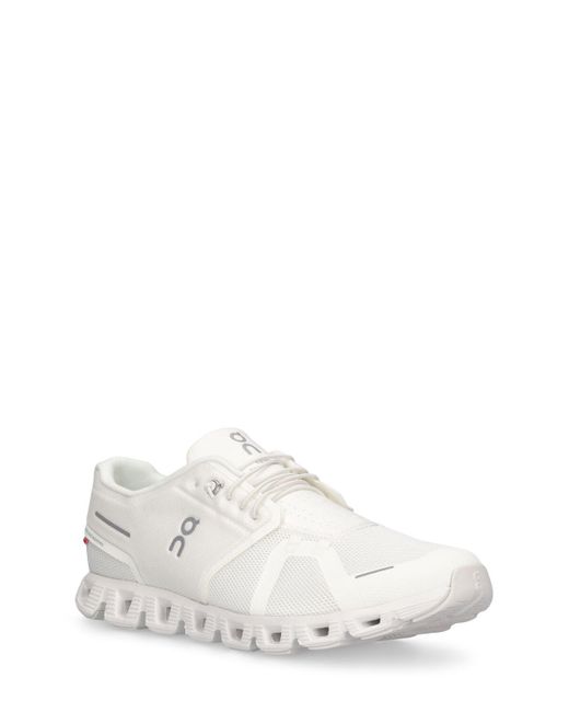 On Shoes White Cloud 5 Sneakers for men
