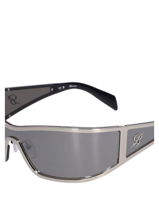 Gafas de sol de acetato Blumarine de color Gray