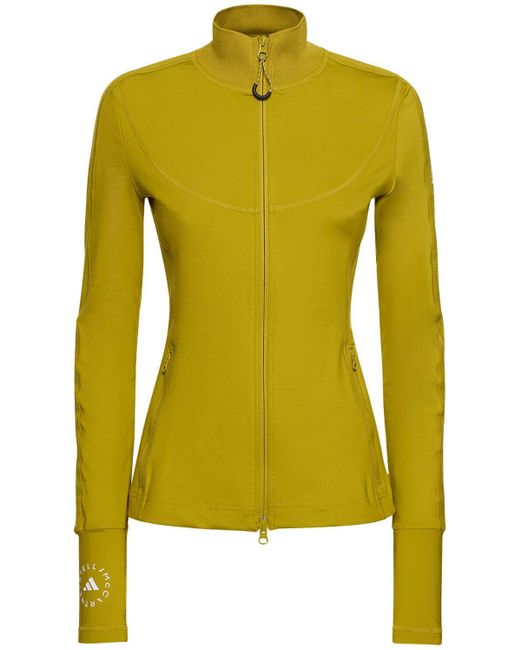 Adidas By Stella McCartney Yellow Langarm-top