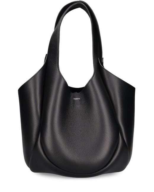 Sac cabas en cuir swipe bucket Coperni en coloris Black