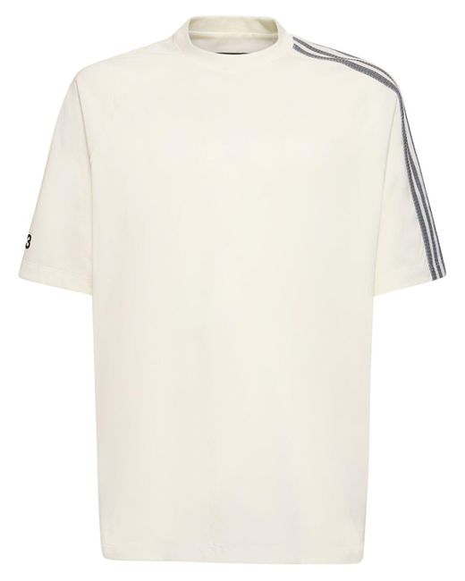 Y-3 Kurzärmliges T-shirt "3s" in White für Herren