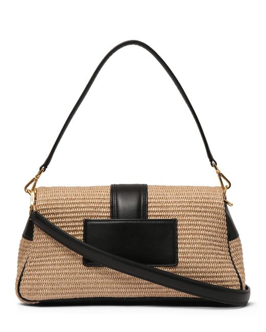 Jacquemus Natural Le Bambimou Raffia Shoulder Bag