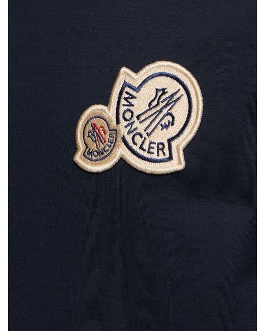 メンズ Moncler コットンtシャツ Blue