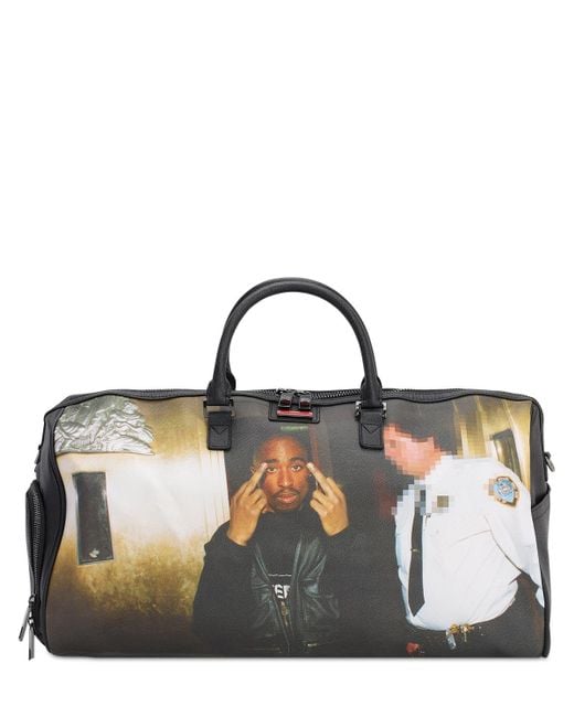 Sprayground Multicolor Tupac Duffle Bag for men