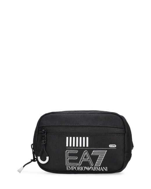 EA7 Core Identity Belt Bag in Black for Men | Lyst Australia