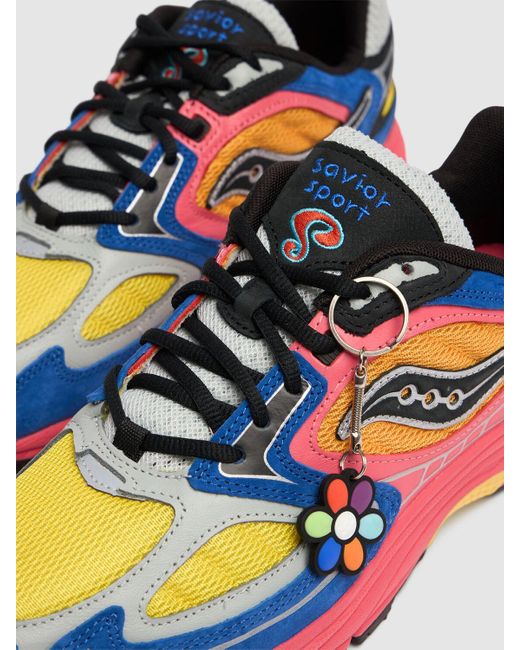 Saucony Blue Jae Tips Grid Jazz 9 Sneakers for men