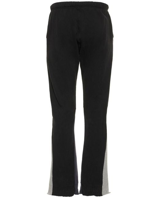 GALLERY DEPT. Logo Flared Cotton Sweatpants in Black for Men | Lyst