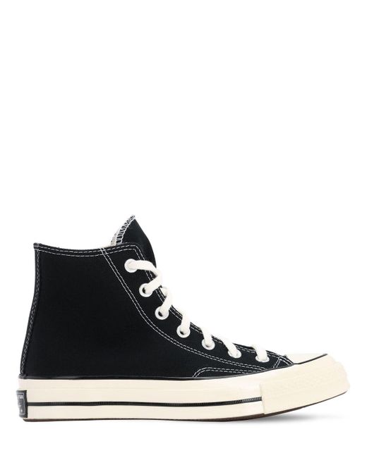 Converse Cotton Chuck 70 Hi Sneakers in Black for Men | Lyst