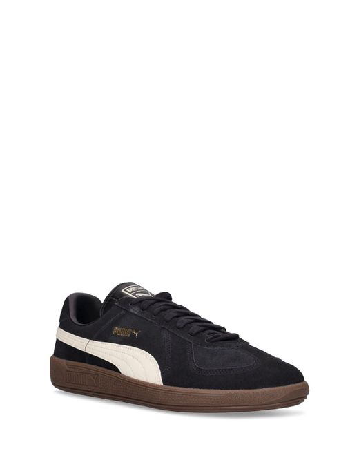 PUMA Black Army Trainer Sneakers for men