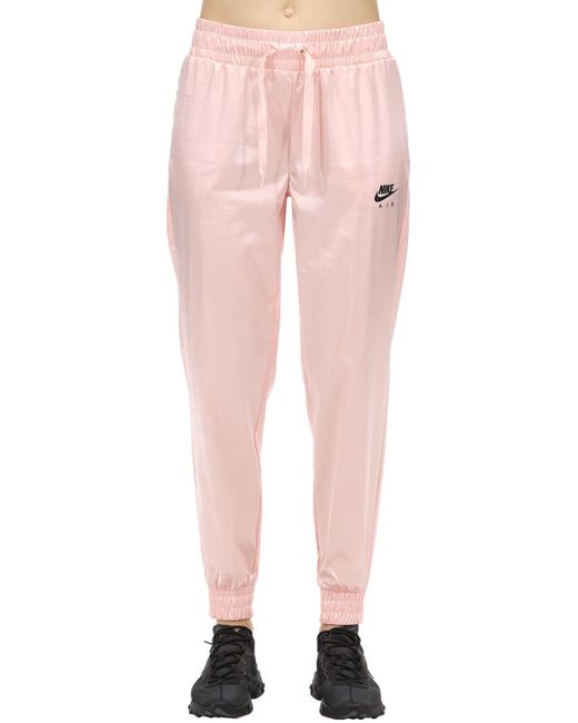 Nike Pink Satin Trousers