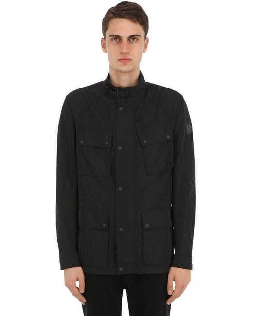 Belstaff Field Master Nylon Jacket in Black for Men | Lyst UK