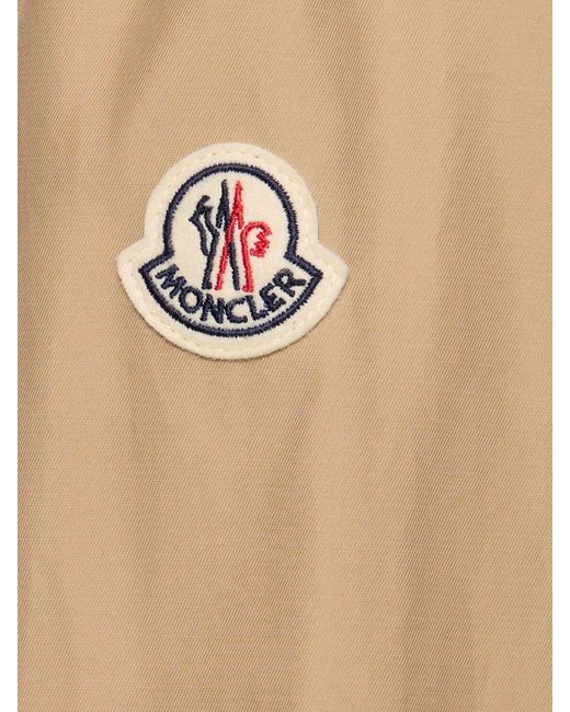 Moncler Saulon コットンブレンドフィールドジャケット Natural