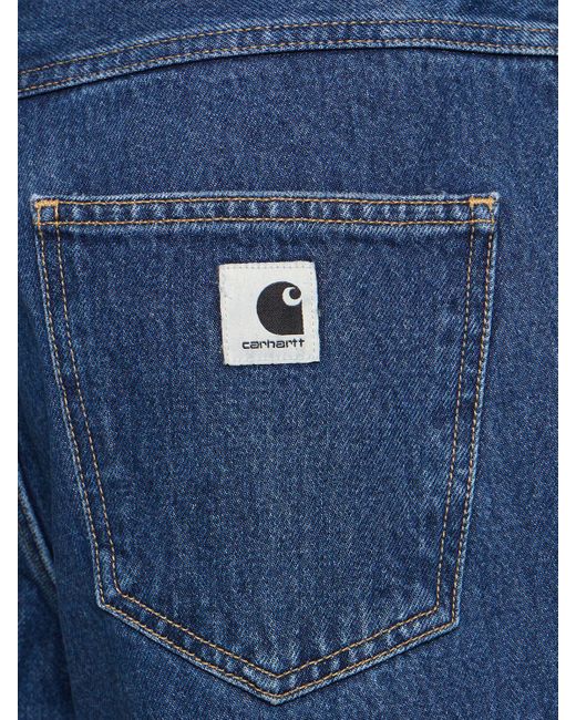 Jeans de denim de algodón Carhartt de color Blue