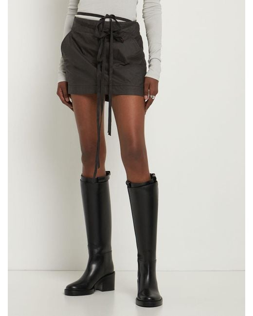 Ann Demeulemeester Black 50Mm Stan Leather Riding Boots