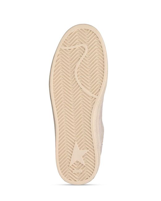 Sneakers lvr exclusive ballstar in camoscio di Golden Goose Deluxe Brand in White da Uomo