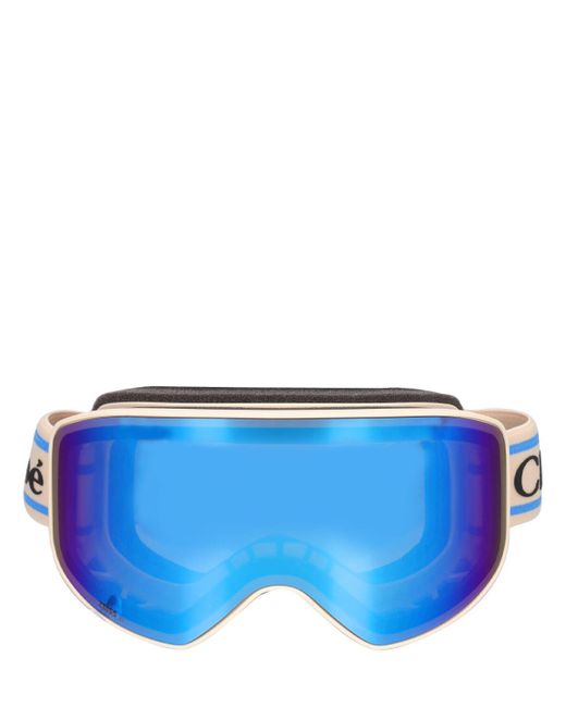 Chloé Blue Skischutzbrille "mountaineering"