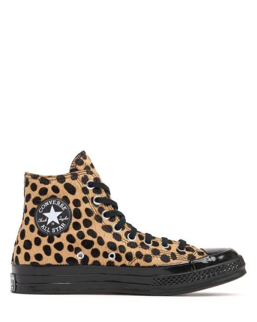Donna Sneakers Chuck 70 High di Converse in Brown