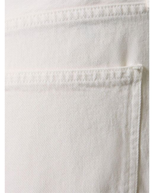 Agolde White Weite Jeans "dame"