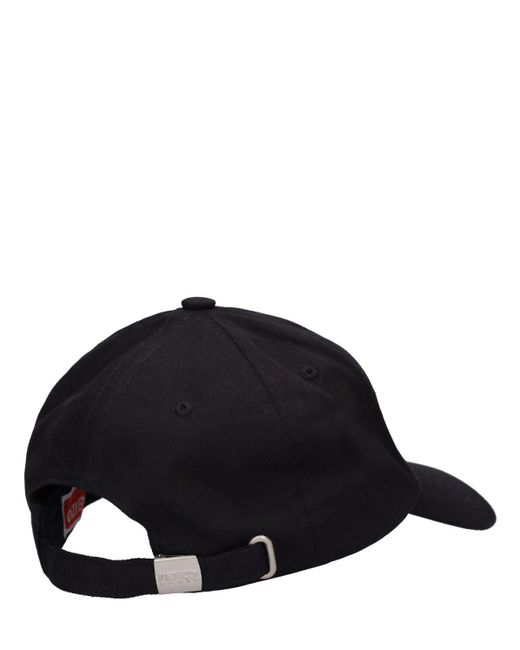 Cappello baseball tiger in cotone / ricami di KENZO in Black da Uomo