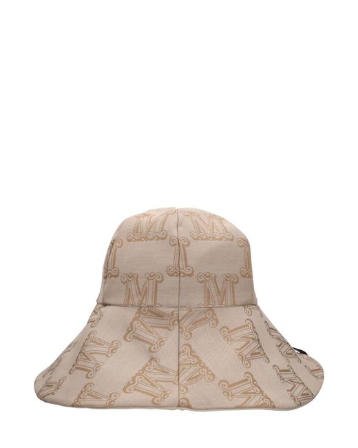 Max Mara Natural Galante Cotton Hat