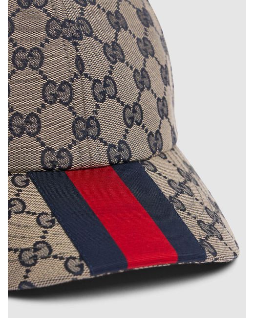 Gucci Gray Original gg Baseball Hat for men
