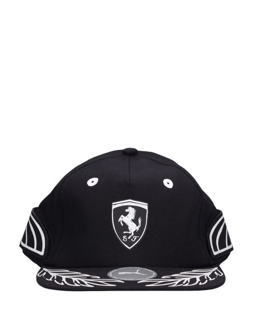 PUMA Black Ferrari Joshua Vides Hat for men