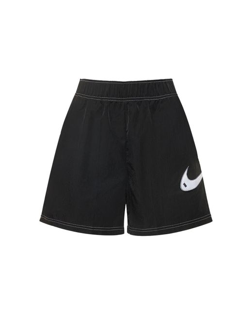 Nike Black Shorts Aus Nylon "easy"