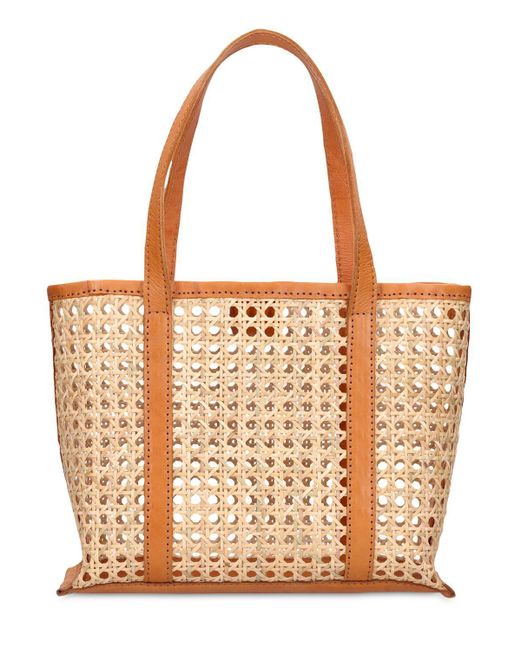 Margot leather sale tote