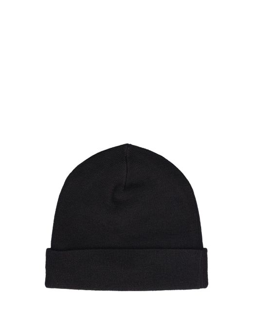 Cappello beanie kinau con logo di Acne in Black da Uomo