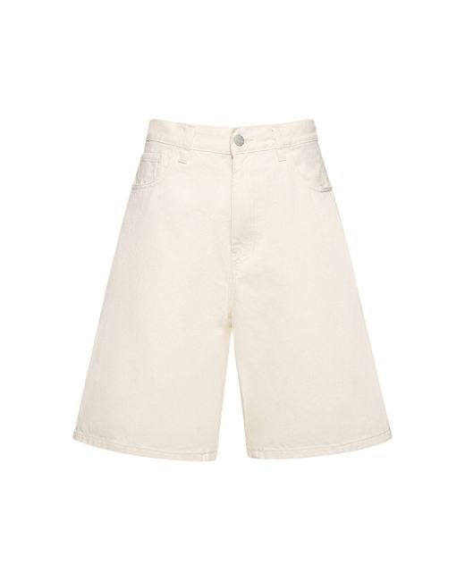Carhartt White Baumwoll-shorts "brandon"