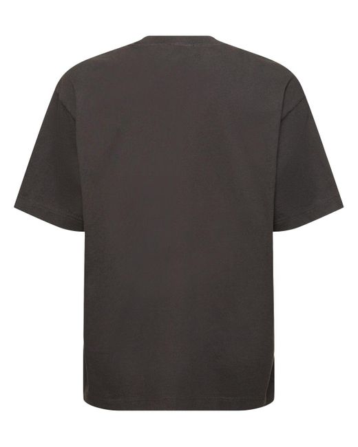 Camiseta sketch de algodón Axel Arigato de hombre de color Black