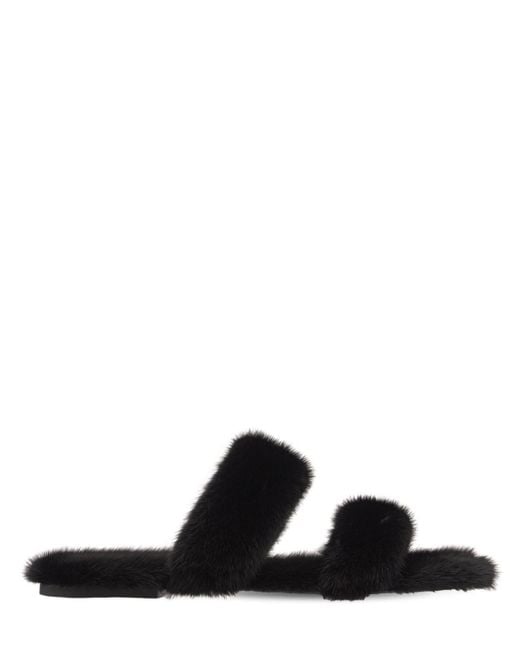 Mens slides hotsell with fur