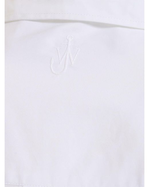 Chemise courte avec nœuds J.W. Anderson en coloris White