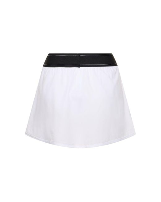 Alo Yoga White Match Point Tennis Skirt