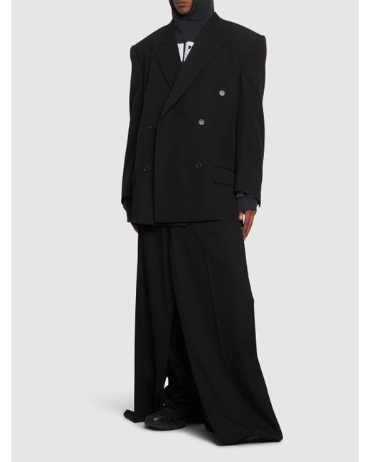 Balenciaga Wolljacke in Black für Herren